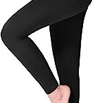 Leggins Vita Alta Donna, Leggings Donna Fitness Pantaloni Yoga Controllo della Pancia Opaco Elastici Morbido per Sportivi o Casual